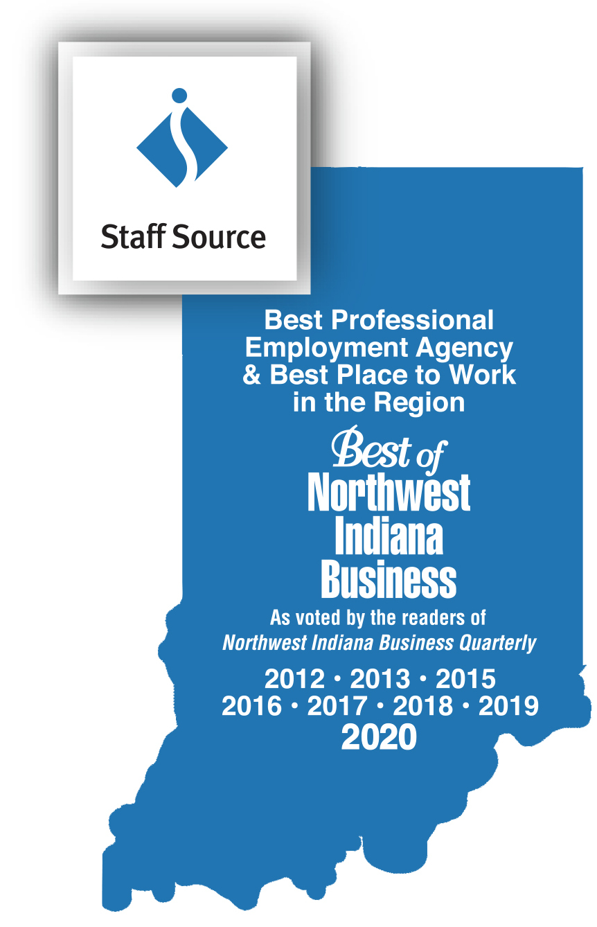 Staffsource - Awarded 2013 best of Northwest Indiana business